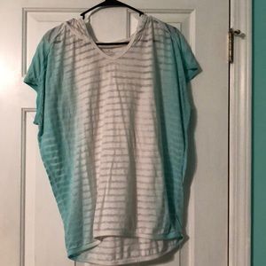 Calvin Klein performance tee with hood